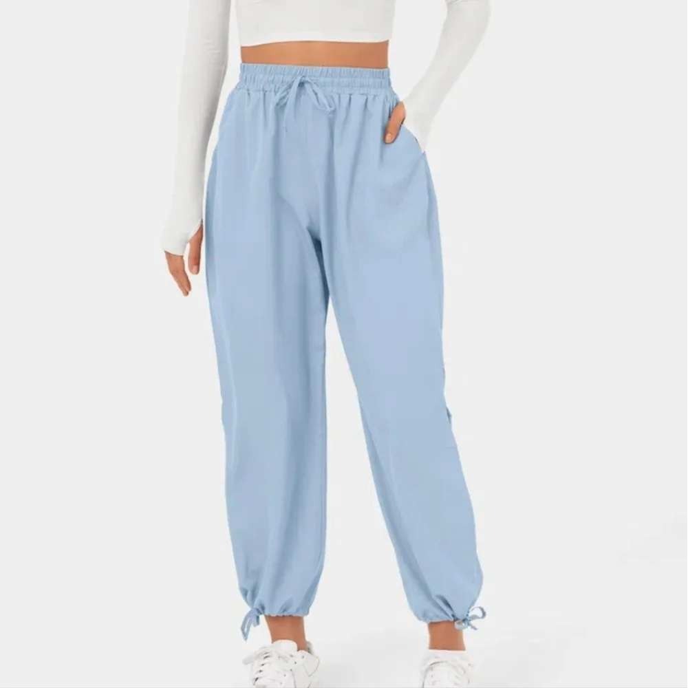 Halara Breezeful High Waisted Drawstring Hem Wide Leg Convert Jogger Pants NWT S - Picture 2 of 16